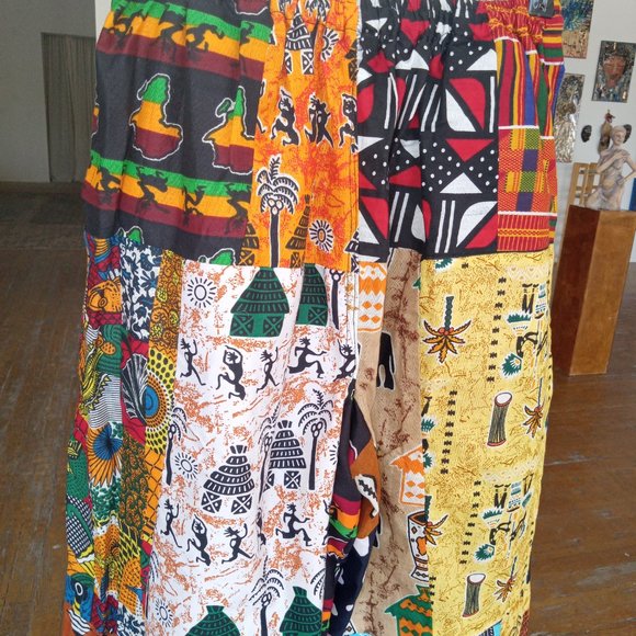 African Patchwork pant - Picture 8 of 11